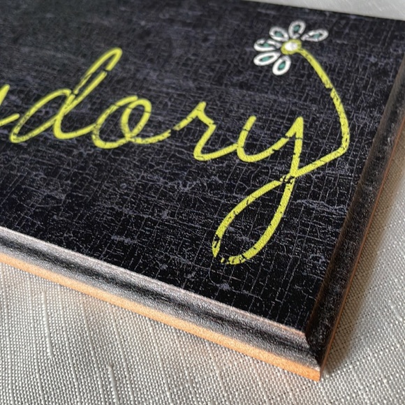 sign on wood with hanging hook and self standing, life with you is hunky-dory - Picture 3 of 5